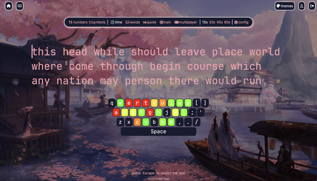 A capable typing website.